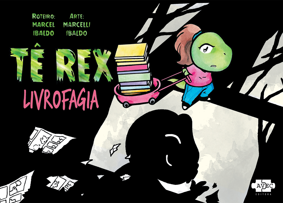capa Tê Rex: Livrofagia - Imagem 1